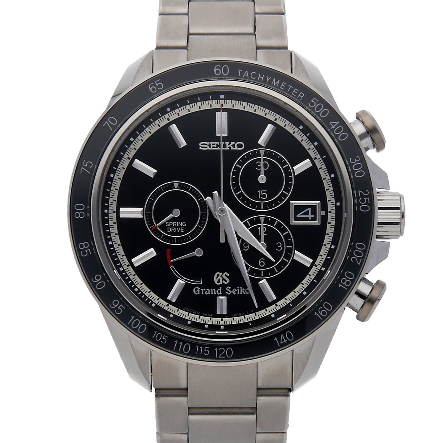 Grand Seiko Spring Drive Chronograph Automatic // SBGB003 // Pre-Owned ...