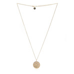 Gucci Icon 18k Yellow Gold + Enamel Pendant Necklace