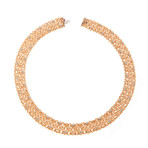 Roberto Coin 18k Two-Tone Gold Diamond Collar Necklace I