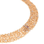 Roberto Coin 18k Two-Tone Gold Diamond Collar Necklace I