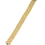 Roberto Coin 18k Two-Tone Gold Diamond Statement Bracelet
