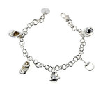 Gucci Sterling Silver Charm Bracelet I