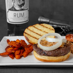 RUM Infused Party Pack Burger & Hot Dog // 33 Servings