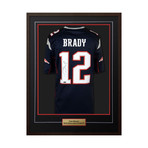 Tom Brady // New England Patriots // Signed Football Jersey