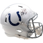 Peyton Manning // Indianapolis Colts // Signed Helmet // Full-Size Replica