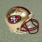 Jeff Garcia // San Francisco 49ers // Autographed Helmet // Miniature Replica