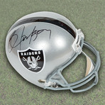 Bo Jackson // Oakland Raiders // Autographed Helmet // Full-Size Replica