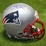 Tom Brady // New England Patriots // Autographed Authentic Helmet