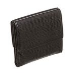 Men's Epi Leather Elise Wallet // Black // Pre-Owned