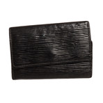 Men's Epi Leather 6 Key Holder // Black // Pre-Owned