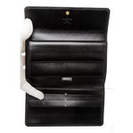 Unisex Epi Leather International Wallet // Black // Pre-Owned