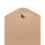 Women's Epi Leather Josephine Wallet // Blue // Pre-Owned