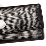 Men's Epi Leather 6 Key Holder // Black // Pre-Owned