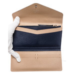 Women's Epi Leather Josephine Wallet // Blue // Pre-Owned