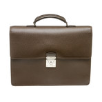 Men's Robust Briefcase // Brown // Pre-Owned