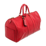 Unisex Epi Keepall Duffle Bag // Red // Pre-Owned