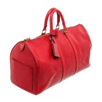 Unisex Epi Keepall Duffle Bag // Red // Pre-Owned