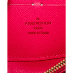 Women's Monogram Canvas Leather Zippy Wallet // Black + Multicolor // Pre-Owned