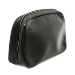 Men's Leather Dopp Kit // Green // Pre-Owned