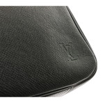 Men's Leather Dopp Kit // Green // Pre-Owned