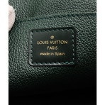 Men's Leather Dopp Kit // Green // Pre-Owned