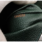 Men's Leather Dopp Kit // Green // Pre-Owned