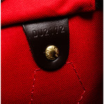 Women's Damier Ebene Speedy Bandouliere 35 cm Bag // Brown // Pre-Owned