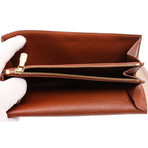 Women's Monogram Canvas Leather Stephen Sprouse Graffiti Sarah Wallet // Brown + Tan // Pre-Owned