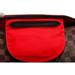 Women's Damier Ebene Speedy Bandouliere 35 cm Bag // Brown // Pre-Owned