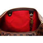 Women's Damier Ebene Speedy Bandouliere 35 cm Bag // Brown // Pre-Owned