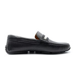 Men's Leather Driver Shoes V1 // Black (US: 9)