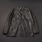 Siena Leather Jacket // Black (Euro: 52)