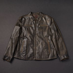 Genoa Leather Jacket // Brown (Euro: 50)