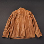 Catania Leather Jacket // Tan (Euro: 54)