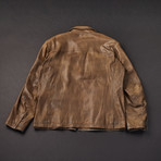 Verona Leather Jacket // Brown (Euro: 50)
