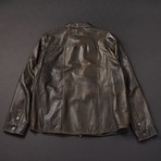 Genoa Leather Jacket // Brown (Euro: 50)