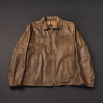 Verona Leather Jacket // Brown (Euro: 50)