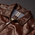 Lucca Leather Jacket // Brown (Euro: 56)