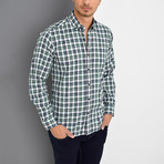 Tommie Button-Up Shirt // Green (XX-Large)