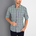 Tommie Button-Up Shirt // Green (X-Large)