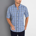 Dick Button-Up Shirt // Sax (3X-Large)