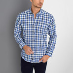 Dick Button-Up Shirt // Sax (Large)