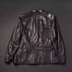 Turin Leather Jacket // Blue (Euro: 50)