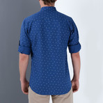 Jose Button-Up Shirt // Indigo (X-Large)
