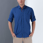 Jose Button-Up Shirt // Indigo (Large)
