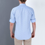 Davis Button Up Shirt // Blue (Large)