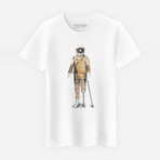 Astropirate T-Shirt // White (S)