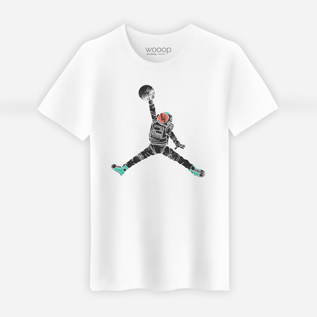 Space Dunk T-Shirt // White (S)