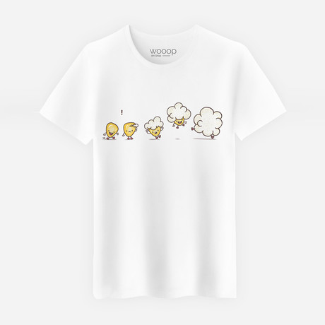 Microwavolution T-Shirt // White (S)