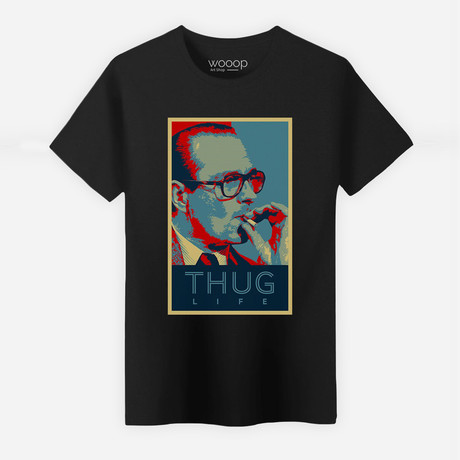 Chirac Thug Life T-Shirt // Black (S)